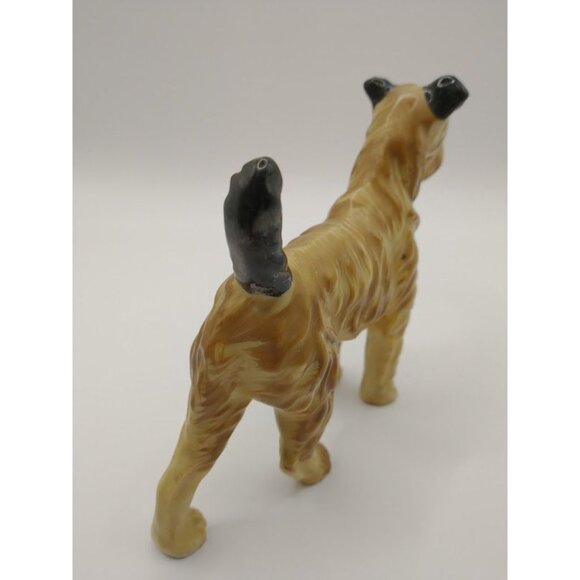 Vintage 1950s Ceramic Terrier Dog Figurine - Picture 4 of 12
